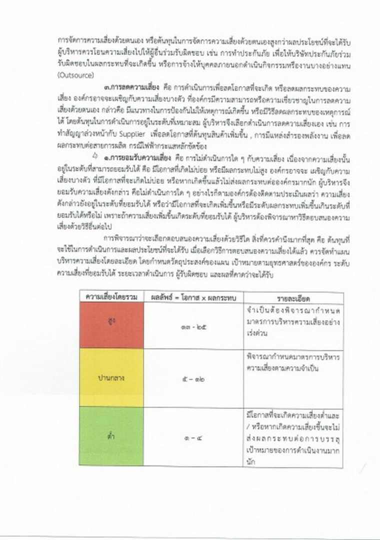 คู่มือบริหารจัดการความเสี่ยง Image 31