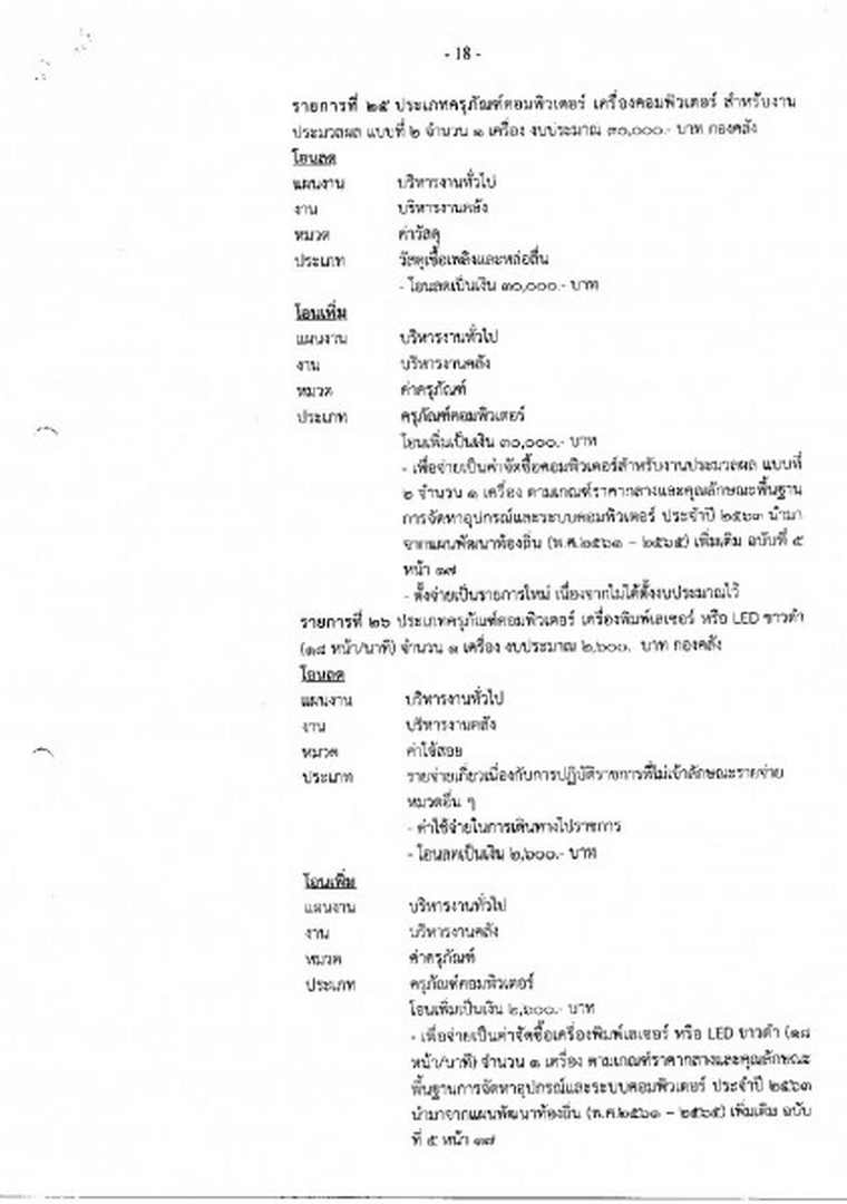 สำเนารายงานการประชุมสภาเทศบาลตำบลสบปราบ สมัยวิสามัญ สมัยที่ ... Image 19