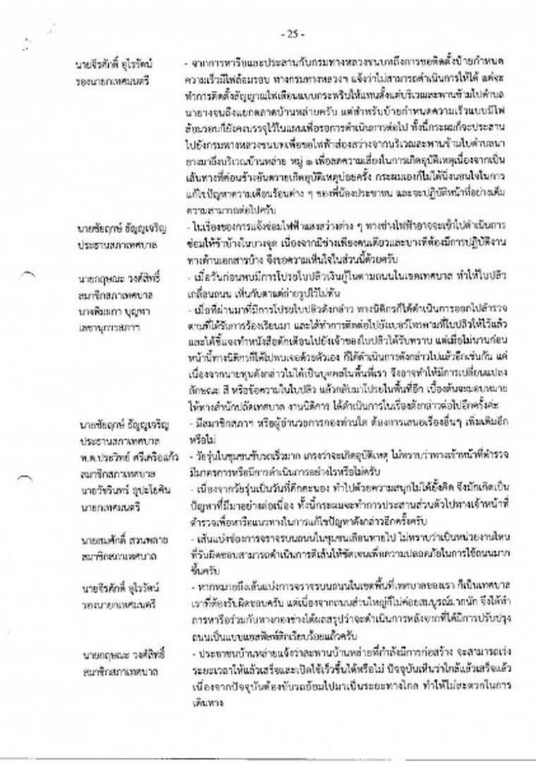 สำเนารายงานการประชุมสภาเทศบาลตำบลสบปราบ สมัยวิสามัญ สมัยที่ ... Image 26