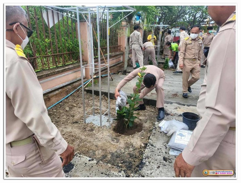 โครงการปลูกต้นไม้เฉลิมพระเกียรติ ประจำปี 2565 Image 10