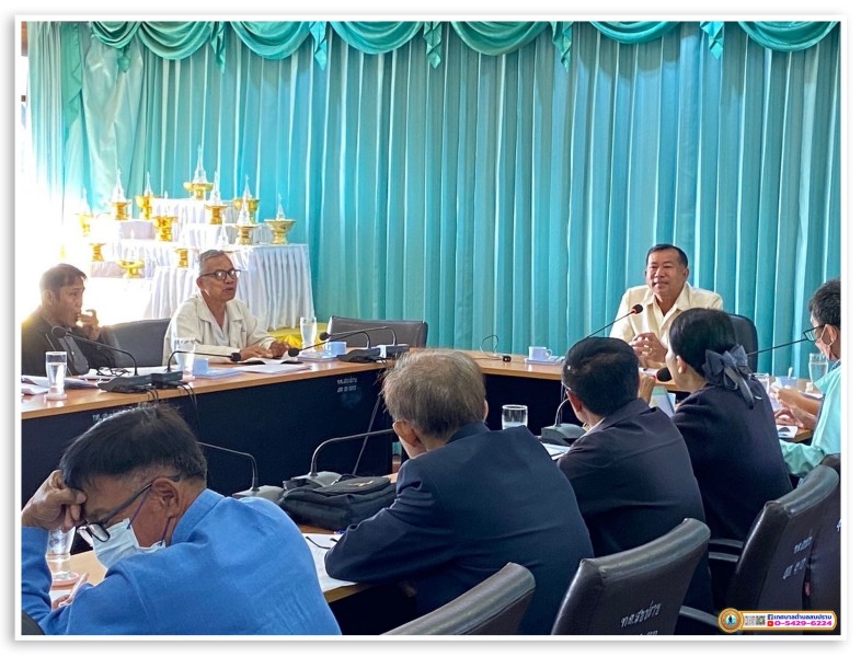 การประชุมคณะกรรมการกองทุนหลักประกันสุขภาพเทศบาลตำบลสบปราบ ... Image 1