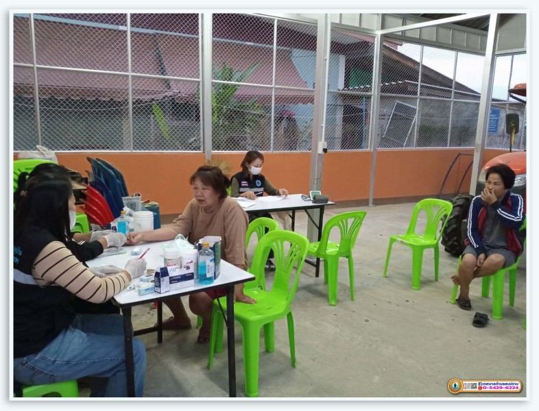 โครงการหมู่บ้านรอบรู้ด้านสุขภาพชุมชนบ้านหล่ายเหนือพัฒนา ปี ... Image 5
