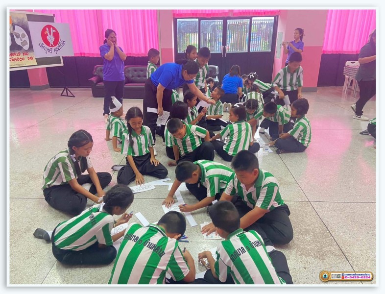 กิจกรรมอบรมให้ความรู้เรื่อง โทษและพิษภัยของบุหรี่ ... Image 5