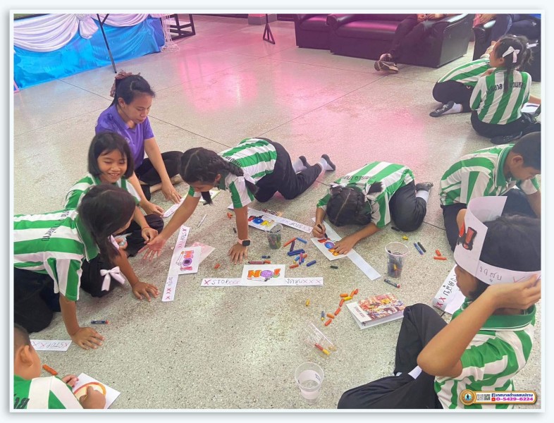 กิจกรรมอบรมให้ความรู้เรื่อง โทษและพิษภัยของบุหรี่ ... Image 16