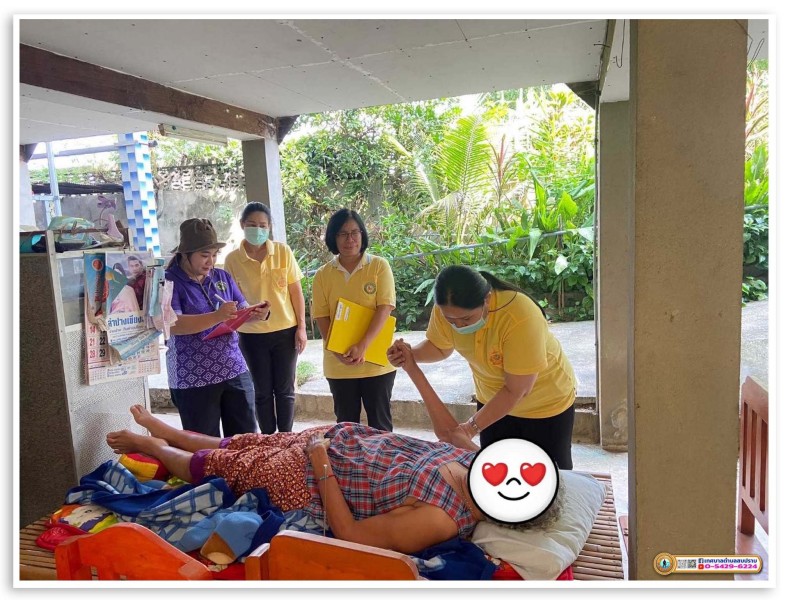 ลงพื้นที่ติดตามการดำเนินงานและออกเยี่ยมผู้ป่วยติดเตียงในเขตพื้นที่เทศบาลตำบลสบปราบ ครั้งที่ 3 จำนวน 6 ราย ... Image 8